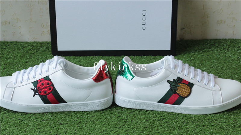 GC Ace Emboridered Sneaker Pinapple & Ladybug